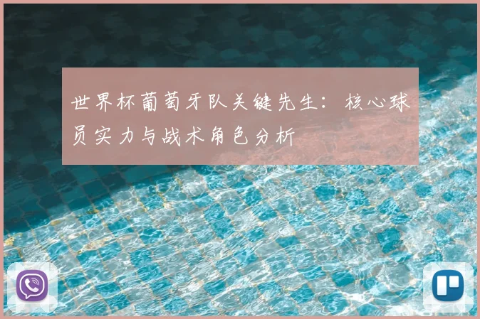 世界杯葡萄牙队关键先生：核心球员实力与战术角色分析